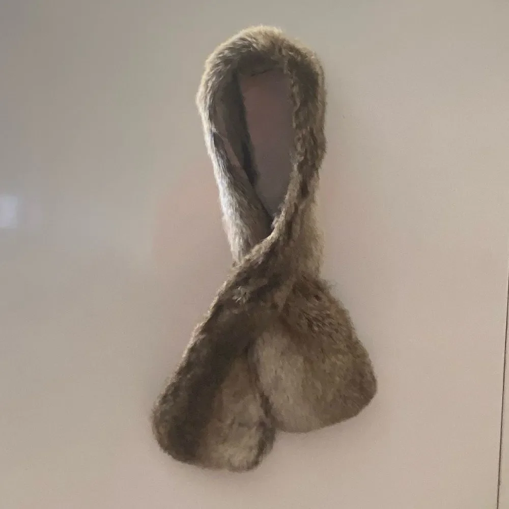 Daniele Meucci Faux Fur Woman’s Scarf